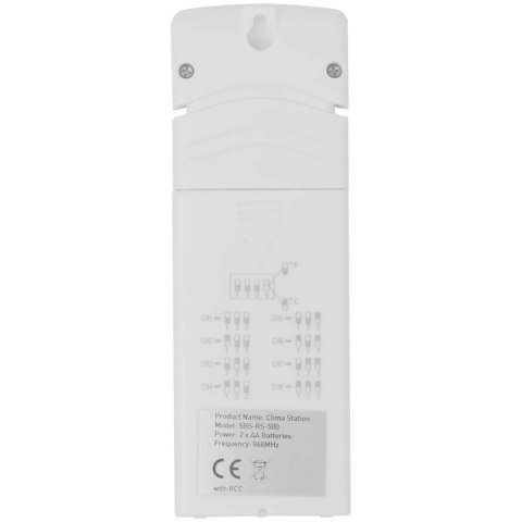 Bezprzewodowa stacja pogodowa 5 czujników microSD USB Bezprzewodowa stacja pogodowa 5 czujników microSD USB