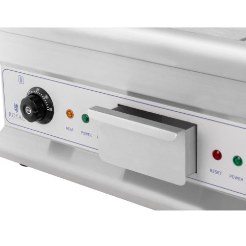 Grill płyta grillowa podwójna gładka ryflowana z szufladą na tłuszcz 230 V 2x 3200 W Grill płyta grillowa podwójna gładka ryflowana z szufladą na tłuszcz 230 V 2x 3200 W