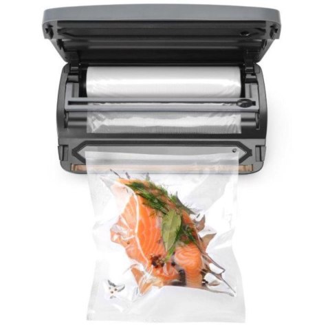 Pakowarka próżniowa listwowa z podajnikiem na rolkę Budget Line 310 mm 100 W - Hendi 201626 Pakowarka próżniowa listwowa z podajnikiem na rolkę Budget Line 310 mm 100 W - Hendi 201626