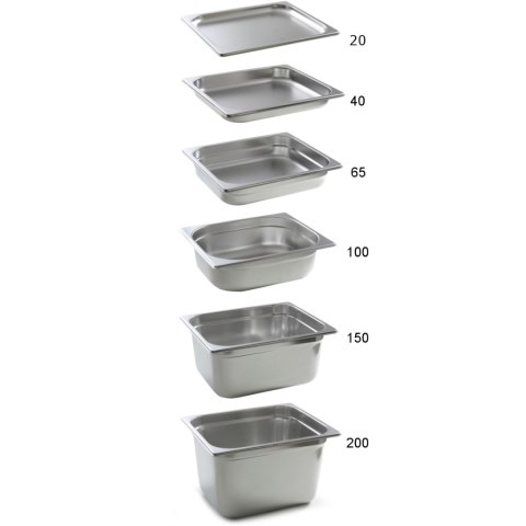 Pojemnik GN 2/1 stal nierdzewna Profi Line wys. 20 mm - Hendi 801154 Pojemnik GN 2/1 stal nierdzewna Profi Line wys. 20 mm - Hendi 801154