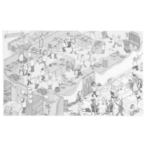 Papier pergaminowy do przekąsek frytek nadruk KUCHNIA 500 szt. 258x425 mm - Hendi 678206 Papier pergaminowy do przekąsek frytek nadruk KUCHNIA 500 szt. 258x425 mm - Hendi 678206