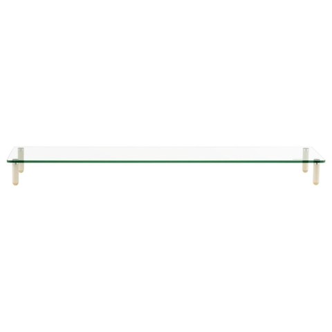 Podstawka półka pod monitor ekran 13-32'' szklana maks. 20 kg 100x26x8.3 cm Podstawka półka pod monitor ekran 13-32'' szklana maks. 20 kg 100x26x8.3 cm