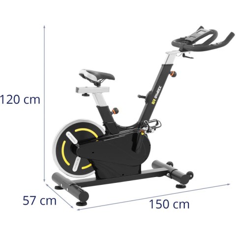 Rower rowerek stacjonarny spinningowy treningowy do 130 kg - koło zamachowe 13 kg Rower rowerek stacjonarny spinningowy treningowy do 130 kg - koło zamachowe 13 kg