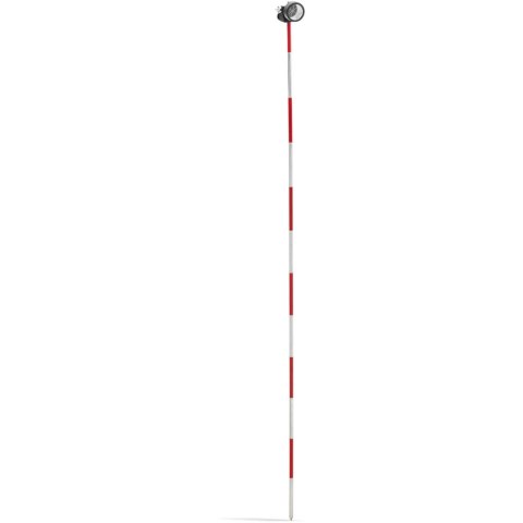 Mini pryzmat lustro dalmiercze geodezyjne z tyczką srebrna powłoka śr. 3,5 cm 1,26 m Mini pryzmat lustro dalmiercze geodezyjne z tyczką srebrna powłoka śr. 3,5 cm 1,26 m