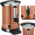 Warnik podgrzewacz do wody z podwójnymi ściankami i ociekaczem 13.5 L 2500 W pomarańczowy