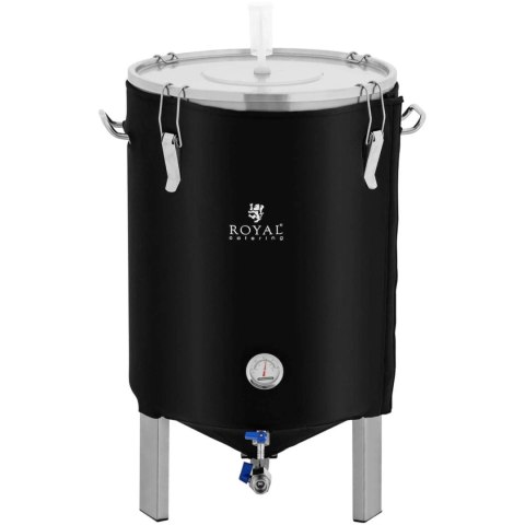 Pojemnik kocioł fermentacyjny fermentator do piwa wina z izolacją 0-40C 60 l Pojemnik kocioł fermentacyjny fermentator do piwa wina z izolacją 0-40C 60 l