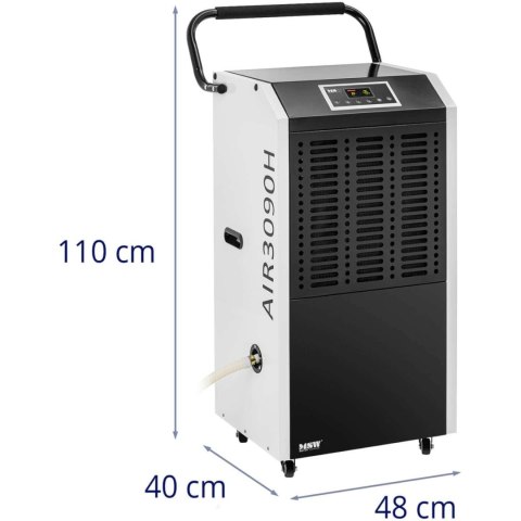 Osuszacz powietrza pochłaniacz wilgoci przemysłowy z uchwytem 1300 W 1129 m3/h do 100 m2 Osuszacz powietrza pochłaniacz wilgoci przemysłowy z uchwytem 1300 W 1129 m3/h do 100 m2
