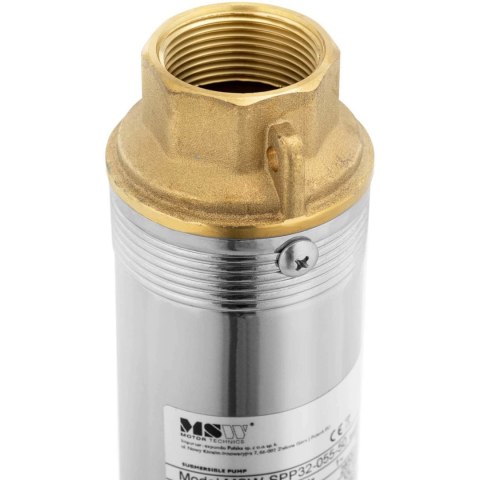 Pompa głębinowa do studni głębinowej STAL 750 W 3800 l/h do 60 m Pompa głębinowa do studni głębinowej STAL 750 W 3800 l/h do 60 m