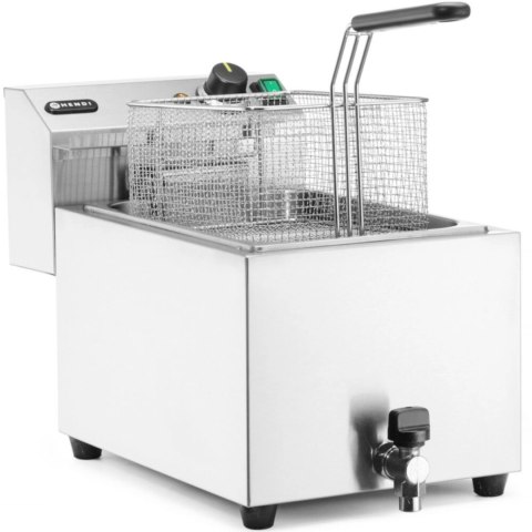 Frytownica elektryczna nastawna z kranem spustowym 400 V 66000 W 10 l - Hendi 209424 Frytownica elektryczna nastawna z kranem spustowym 400 V 66000 W 10 l - Hendi 209424