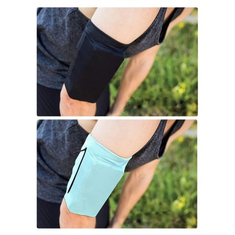 Opaska na ramię do biegania ćwiczeń fitness armband XL różowa Opaska na ramię do biegania ćwiczeń fitness armband XL różowa