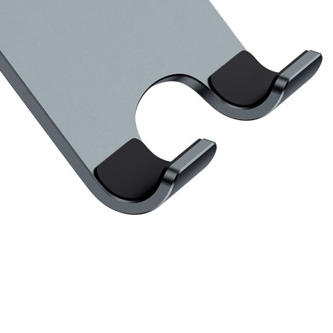 Podstawka stojak metalowy do smartfona Desktop Biaxial Foldable do 13" szary Podstawka stojak metalowy do smartfona Desktop Biaxial Foldable do 13" szary