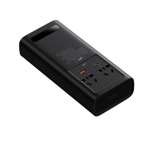 Samochodowa przetwornica napięcia prądu 12V - 220V IGBT 300W (wtyczka CN/EU) czarny Samochodowa przetwornica napięcia prądu 12V - 220V IGBT 300W (wtyczka CN/EU) czarny