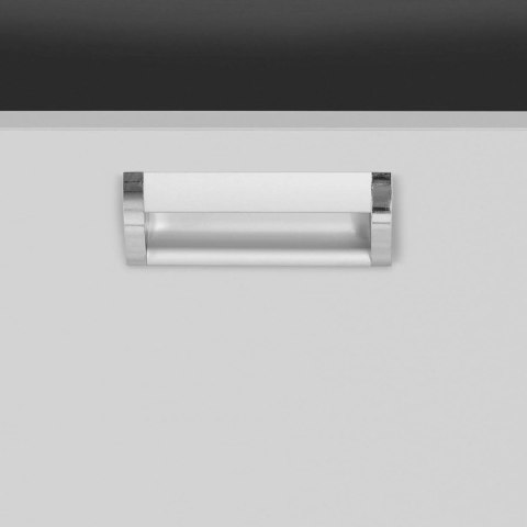 Stół blat roboczy centralny z szafką z drzwiami suwanymi i 3 szufladami 180 x 70 x 85 cm Stół blat roboczy centralny z szafką z drzwiami suwanymi i 3 szufladami 180 x 70 x 85 cm