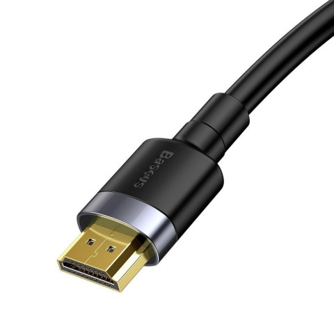 Kabel przewód HDMI 2.0 4K 60 Hz 3D 18 Gbps 2 m czarny Kabel przewód HDMI 2.0 4K 60 Hz 3D 18 Gbps 2 m czarny