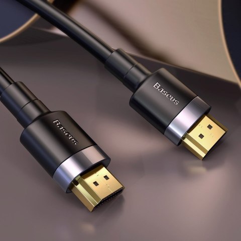 Kabel przewód HDMI 2.0 4K 60 Hz 3D 18 Gbps 2 m czarny Kabel przewód HDMI 2.0 4K 60 Hz 3D 18 Gbps 2 m czarny