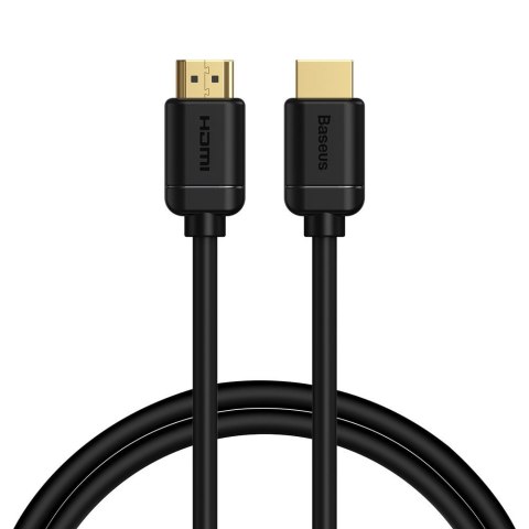 Kabel przewód HDMI 2.0 4K 60 Hz 3D HDR 18 Gbps 1 m czarny Kabel przewód HDMI 2.0 4K 60 Hz 3D HDR 18 Gbps 1 m czarny