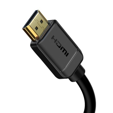 Kabel przewód HDMI 2.0 4K 60 Hz 3D HDR 18 Gbps 1 m czarny Kabel przewód HDMI 2.0 4K 60 Hz 3D HDR 18 Gbps 1 m czarny