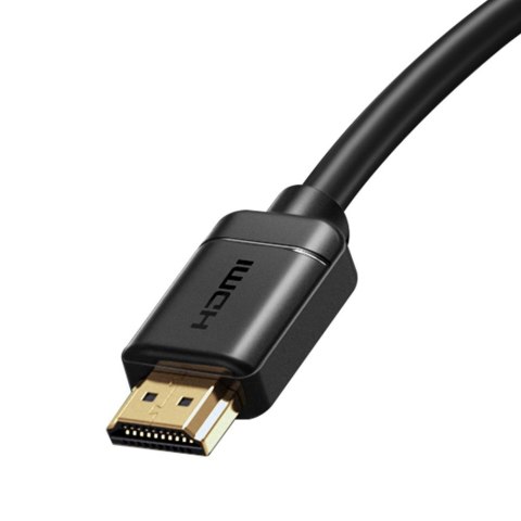 Kabel przewód HDMI 2.0 4K 60 Hz 3D HDR 18 Gbps 2 m czarny Kabel przewód HDMI 2.0 4K 60 Hz 3D HDR 18 Gbps 2 m czarny