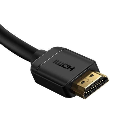 Kabel przewód HDMI 2.0 4K 60 Hz 3D HDR 18 Gbps 2 m czarny Kabel przewód HDMI 2.0 4K 60 Hz 3D HDR 18 Gbps 2 m czarny