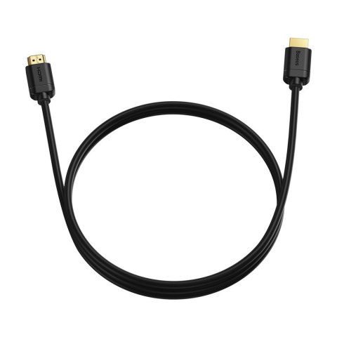 Kabel przewód HDMI 2.0 4K 60 Hz 3D HDR 18 Gbps 2 m czarny Kabel przewód HDMI 2.0 4K 60 Hz 3D HDR 18 Gbps 2 m czarny
