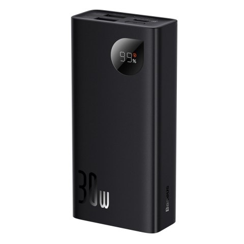 Adaman2 powerbank z wyświetlaczem 10000mAh 2xUSB USB-C Overseas Edition czarny Adaman2 powerbank z wyświetlaczem 10000mAh 2xUSB USB-C Overseas Edition czarny