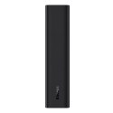Adaman2 powerbank z wyświetlaczem 10000mAh 2xUSB USB-C Overseas Edition czarny