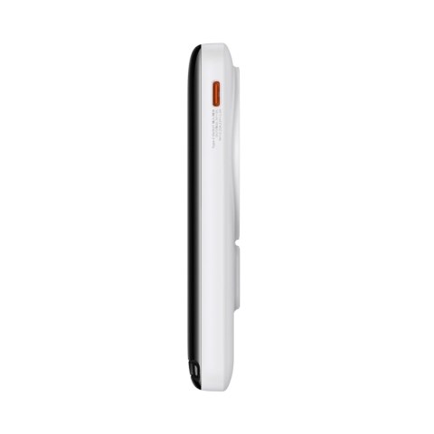 Powerbank z bezprzewodowym ładowaniem MagSafe 10000mAh 20W kabel USB-C 0.5m biały Powerbank z bezprzewodowym ładowaniem MagSafe 10000mAh 20W kabel USB-C 0.5m biały