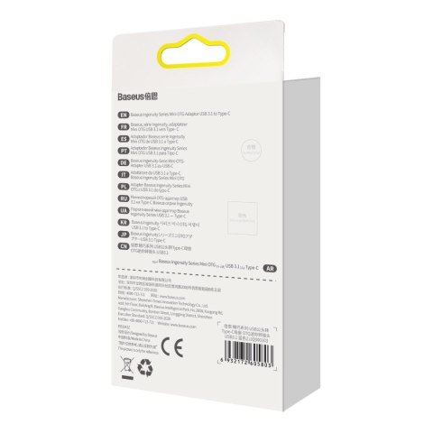 Przejściówka adapter USB 3.1 OTG do USB-C niebieski Przejściówka adapter USB 3.1 OTG do USB-C niebieski