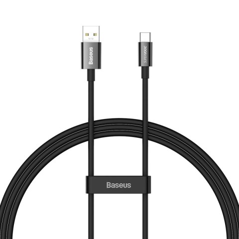 Superior Series kabel SUPERVOOC USB-A do USB-C 65W 1m czarny Superior Series kabel SUPERVOOC USB-A do USB-C 65W 1m czarny