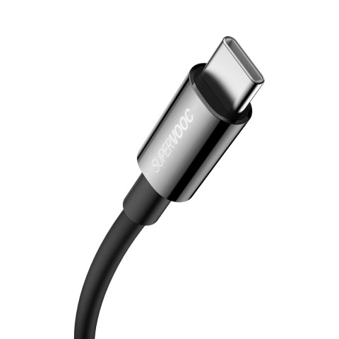 Superior Series kabel SUPERVOOC USB-A do USB-C 65W 1m czarny Superior Series kabel SUPERVOOC USB-A do USB-C 65W 1m czarny