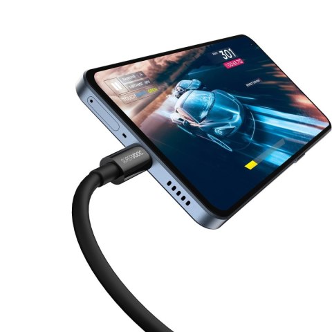 Superior Series kabel SUPERVOOC USB-A do USB-C 65W 1m czarny Superior Series kabel SUPERVOOC USB-A do USB-C 65W 1m czarny