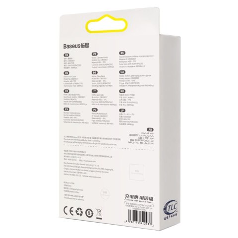 Superior Series kabel SUPERVOOC USB-A do USB-C 65W 1m czarny Superior Series kabel SUPERVOOC USB-A do USB-C 65W 1m czarny