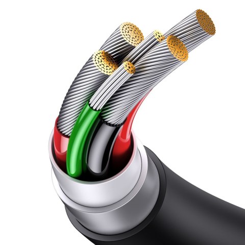 Superior Series kabel SUPERVOOC USB-A do USB-C 65W 1m czarny Superior Series kabel SUPERVOOC USB-A do USB-C 65W 1m czarny