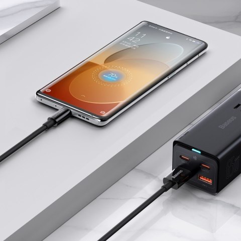 Superior Series kabel SUPERVOOC USB-A do USB-C 65W 1m czarny Superior Series kabel SUPERVOOC USB-A do USB-C 65W 1m czarny