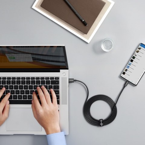 Superior Series kabel SUPERVOOC USB-A do USB-C 65W 1m czarny Superior Series kabel SUPERVOOC USB-A do USB-C 65W 1m czarny