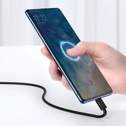 Superior kabel przewód USB microUSB do szybkiego ładowania 2A 1m czarny Superior kabel przewód USB microUSB do szybkiego ładowania 2A 1m czarny