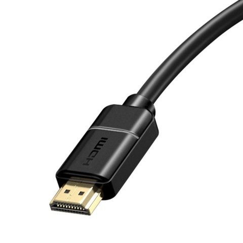 Kabel przewód HDMI 2.0 4K 60Hz 3D HDR 18Gbps 3m - czarny Kabel przewód HDMI 2.0 4K 60Hz 3D HDR 18Gbps 3m - czarny