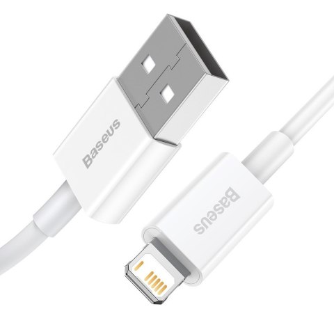 Kabel przewód Superior do iPhone USB - Lightning 1.5m - biały Kabel przewód Superior do iPhone USB - Lightning 1.5m - biały