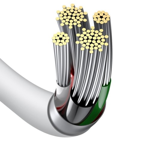 Kabel przewód Superior do iPhone USB - Lightning 1.5m - biały Kabel przewód Superior do iPhone USB - Lightning 1.5m - biały