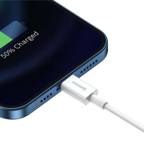 Kabel przewód Superior do iPhone USB - Lightning 1.5m - biały Kabel przewód Superior do iPhone USB - Lightning 1.5m - biały