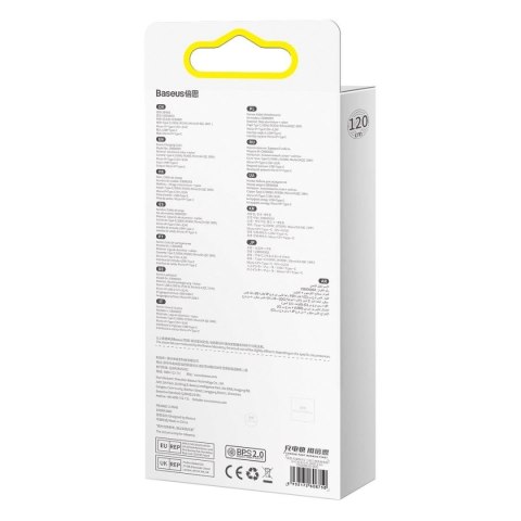 Kabel przewód 4w1 USB+USB-C do USB-C / iPhone Lightning / micro USB 1.2m - niebieski Kabel przewód 4w1 USB+USB-C do USB-C / iPhone Lightning / micro USB 1.2m - niebieski