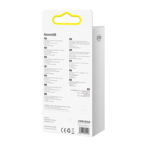 Kabel przewód do iPhone USB-C - Lightning Power Delivery 20W 2m - szary Kabel przewód do iPhone USB-C - Lightning Power Delivery 20W 2m - szary