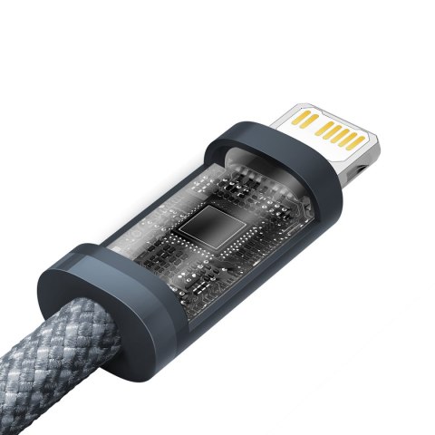 Kabel przewód do iPhone USB-C - Lightning Power Delivery 20W 2m - szary Kabel przewód do iPhone USB-C - Lightning Power Delivery 20W 2m - szary