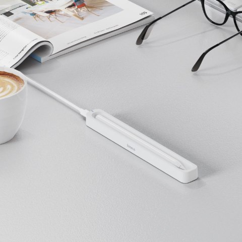 Ładowarka bezprzewodowa do rysika Apple Pencil 2 - biała Ładowarka bezprzewodowa do rysika Apple Pencil 2 - biała