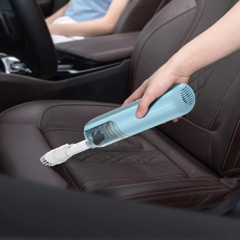 Mini bezprzewodowy odkurzacz samochodowy Baseus A1 30W - niebieski Mini bezprzewodowy odkurzacz samochodowy Baseus A1 30W - niebieski