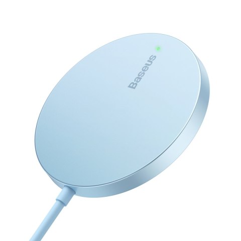 Simple Mini3 ładowarka magnetyczna indukcyjna MagSafe Qi 15W - niebieska Simple Mini3 ładowarka magnetyczna indukcyjna MagSafe Qi 15W - niebieska