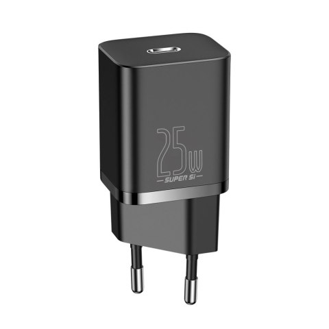 Super szybka ładowarka USB-C 25W Power Delivery Quick Charge - czarny Super szybka ładowarka USB-C 25W Power Delivery Quick Charge - czarny