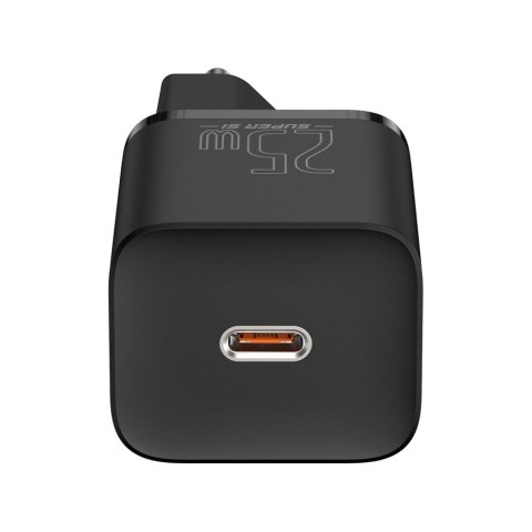 Super szybka ładowarka USB-C 25W Power Delivery Quick Charge - czarny Super szybka ładowarka USB-C 25W Power Delivery Quick Charge - czarny