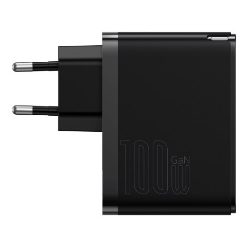 Szybka uniwersalna ładowarka sieciowa GaN5 Pro USB-C / USB 100W - czarny Szybka uniwersalna ładowarka sieciowa GaN5 Pro USB-C / USB 100W - czarny