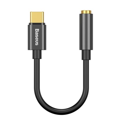 Adapter do słuchawek przejściówka L54 z USB-C na gniazdo audio jack 3.5mm DAC czarny Adapter do słuchawek przejściówka L54 z USB-C na gniazdo audio jack 3.5mm DAC czarny